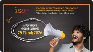 Power the Solar Revolution: Become an ISA Solar Professional Fellow